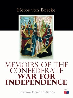cover image of Memoirs of the Confederate War for Independence